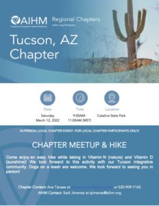 AIHM Tucson, AZ Chapter Meetup and Hike